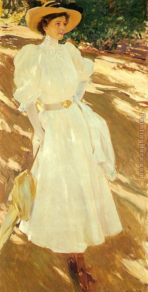 Maria en La Granja [Maria at La Granja] painting - Joaquin Sorolla y Bastida Maria en La Granja [Maria at La Granja] art painting